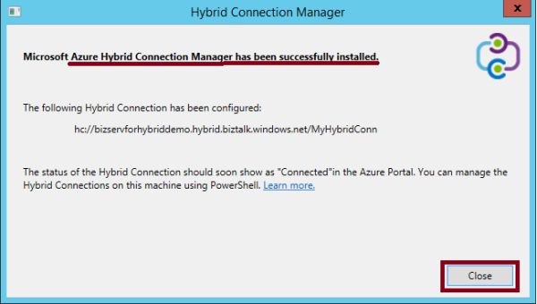 configured successfully